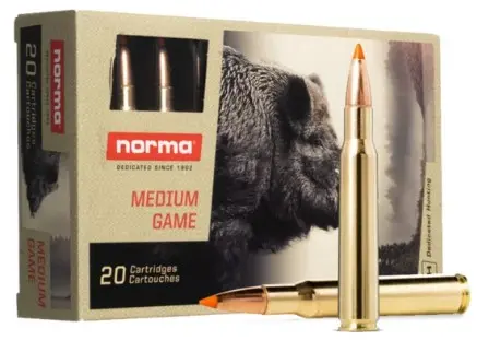 Munición Norma Calibre 7X65R. 160Gr. Tip Strike