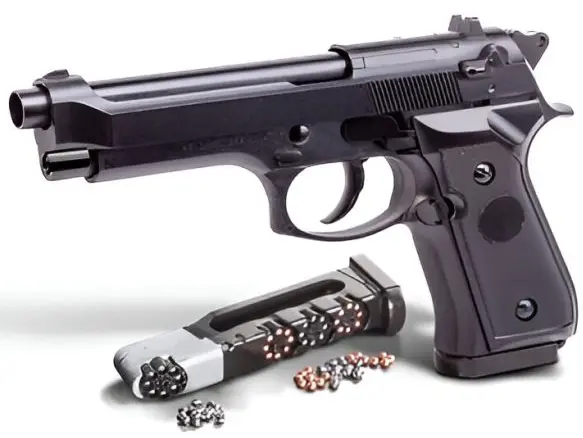 Pistola A.C. Crosman PDM9B Cal 4,5 S/N: 26F017312