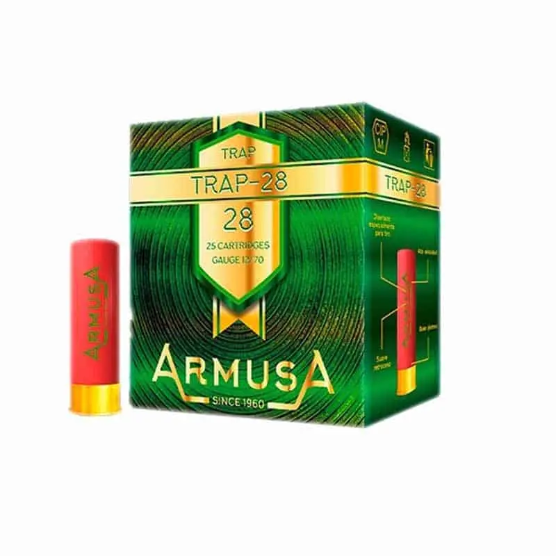 Armusa Cal 12/70. 28Gr-7,5. Modelo: Trap 28