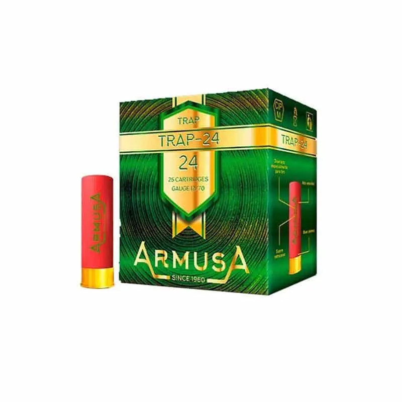Armusa Cal 12/70. 24Gr-7,5. Modelo: Trap 24