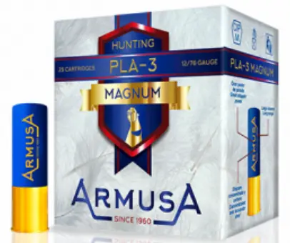 Armusa Cal 12/70. 50Gr-5. Modelo: Pla-3 Magnum