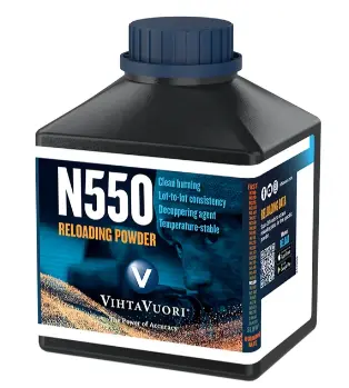 Pólvora Vihtavuori N550. 1Lb (0.454Kg)