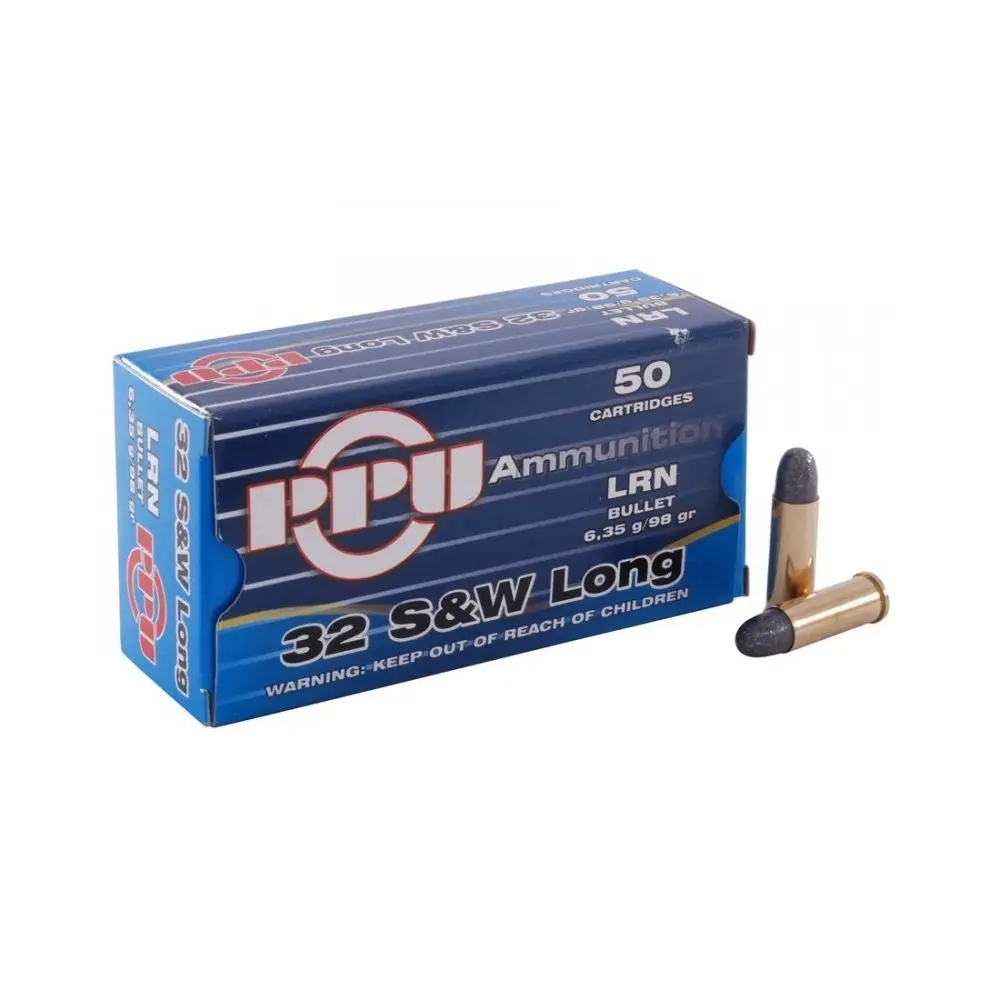 Ppu Calibre 32 S&W. 98Gr. Lond Wc