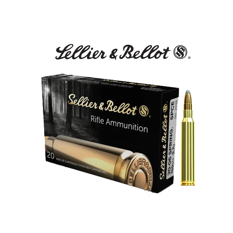 Munición Sellier & Bellot Calibre 30-06. 150Gr. SPCE NO 2936
