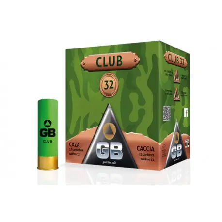 GB Cal 12/70. 32Gr-7. Modelo: Club 32