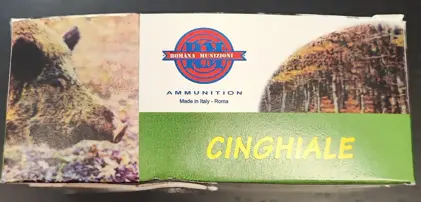 Cartucho RM 12/70. 32Gr. Slug. Mod: Cinghiale (10Unds)